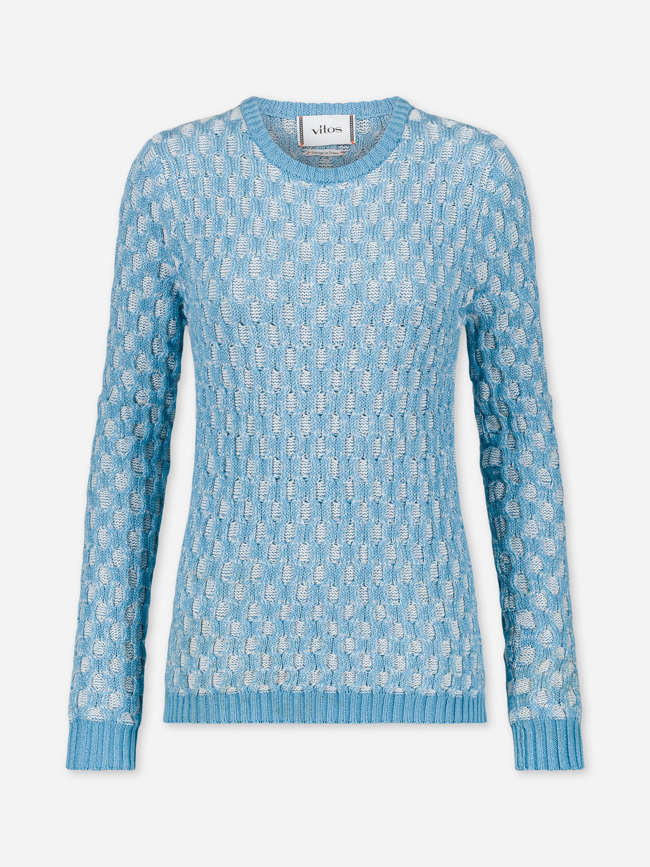 VS8.2 Coton - Bleu rivière